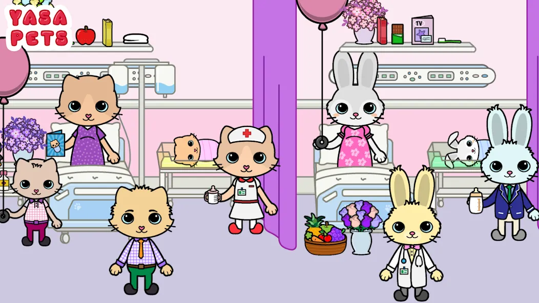 Yasa Pets Hospital (Яса Петс Хоспитал)  [МОД Бесконечные монеты] Screenshot 5