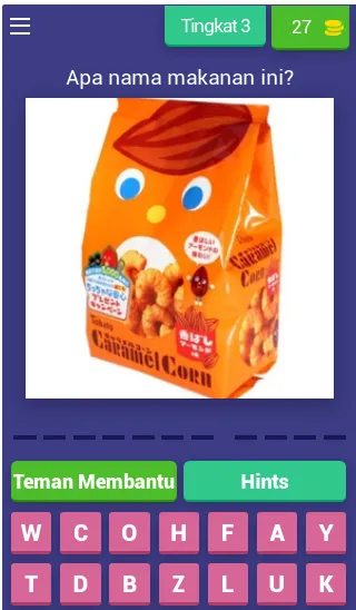 Tebak Makanan Ringan Indonesia (Гаме маканан Ринган)  [МОД Много денег] Screenshot 4