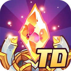 Скачать взломанную Chrono Crystal - Tower Defense (Хроно Кристалл)  [МОД Unlimited Money] - полная версия apk на Андроид