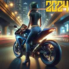 Взломанная Spd Moto Dash2:Real Simulator (Спд Мото Дэш2)  [МОД Mega Pack] - полная версия apk на Андроид