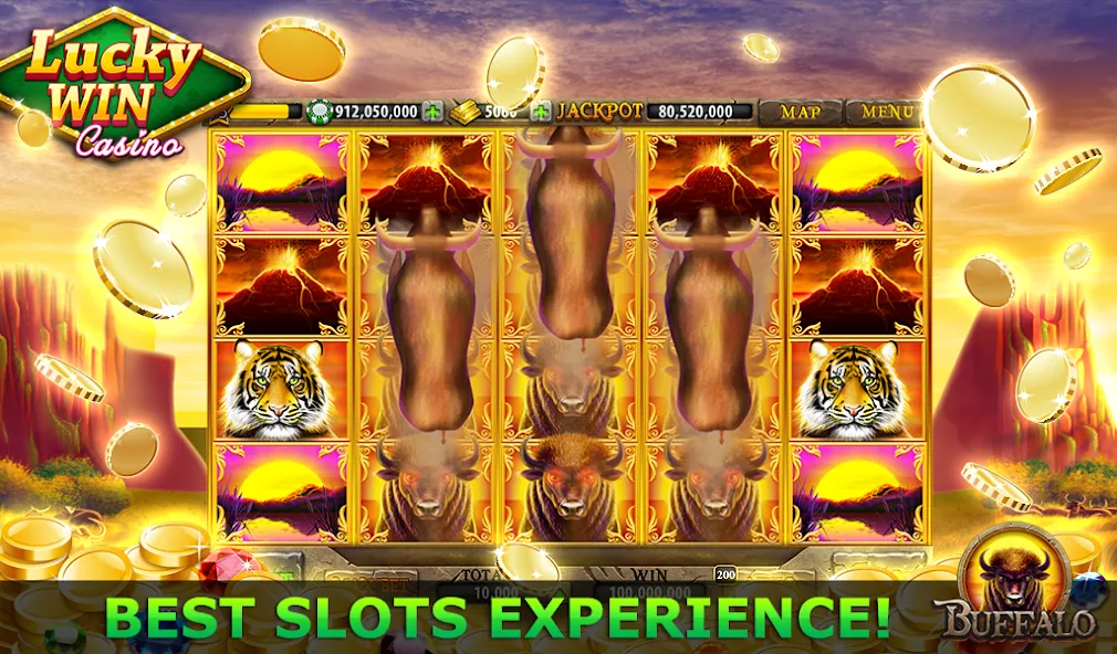 Lucky Win Casino™ SLOTS GAME (Лаки Вин казино СЛОТЫ ИГРА)  [МОД Много денег] Screenshot 4