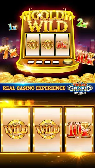 Vegas Grand Slots:Casino Games (Вегас Гранд Слоты)  [МОД Mega Pack] Screenshot 2