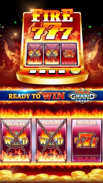 Vegas Grand Slots:Casino Games (Вегас Гранд Слоты)  [МОД Mega Pack] Screenshot 3