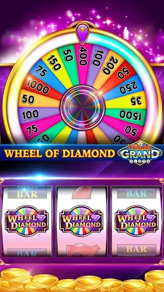 Vegas Grand Slots:Casino Games (Вегас Гранд Слоты)  [МОД Mega Pack] Screenshot 4