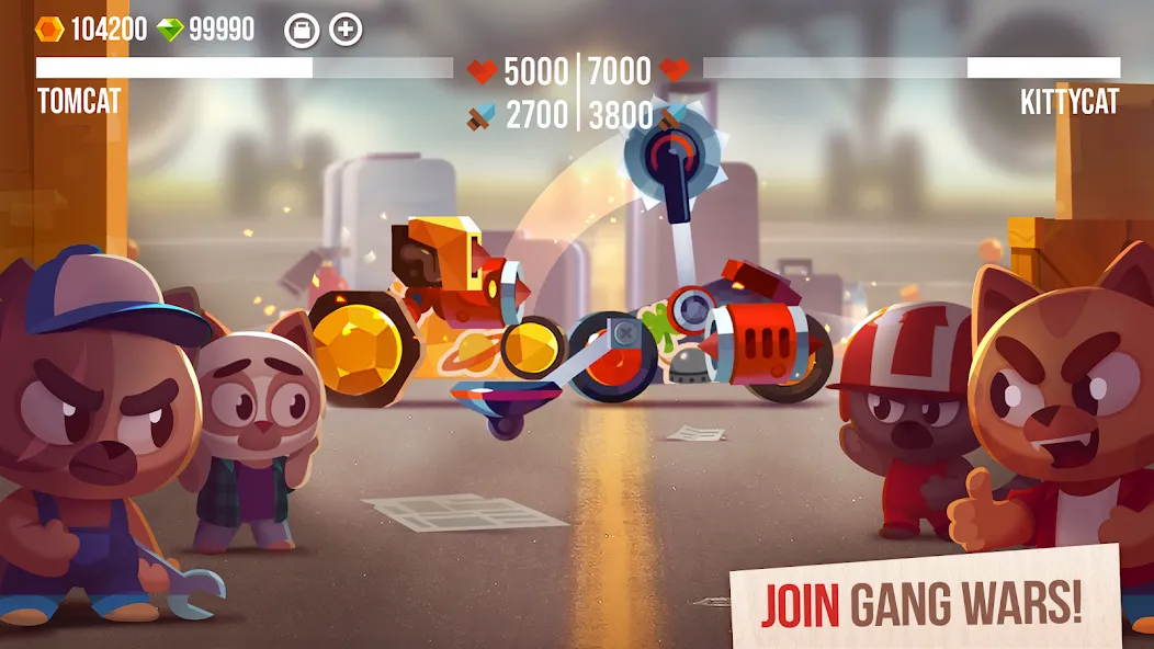 CATS: Crash Arena Turbo Stars (Кэтс)  [МОД Все открыто] Screenshot 4