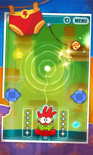 Cut the Rope: Experiments (Кат зе Роуп)  [МОД Бесконечные деньги] Screenshot 3