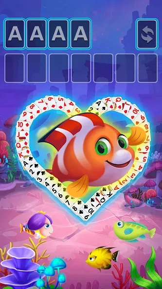 Solitaire Fish Klondike Card (Солитер Карточная игра Клондайк Фиш)  [МОД Menu] Screenshot 4