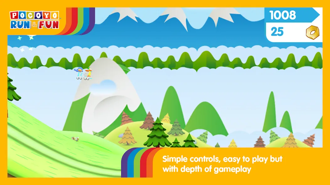 Pocoyo Run & Fun: Cartoon Jump  [МОД Все открыто] Screenshot 3