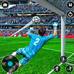 Взломанная Soccer Games Football 2022  [МОД Много монет] - последняя версия apk на Андроид