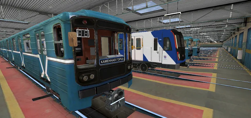 Minsk Subway Simulator  [МОД Меню] Screenshot 1