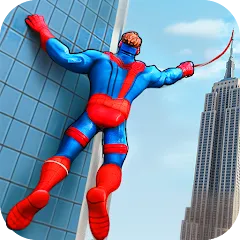 Взлом Spider Hero:Super City Hero (пайдер Хиро)  [МОД Много монет] - стабильная версия apk на Андроид