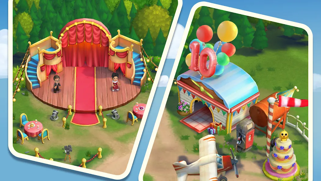 FarmVille 2: Country Escape (ФармВилл 2 С)  [МОД Бесконечные деньги] Screenshot 2