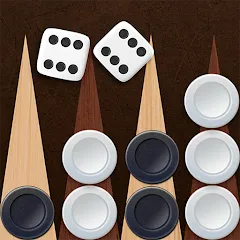 Взломанная Backgammon Plus - Board Game (Бэкгаммон Плюс)  [МОД Меню] - стабильная версия apk на Андроид