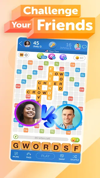 Words With Friends 2 Word Game (Вордс вит Френдс 2 Классик)  [МОД Unlimited Money] Screenshot 2