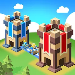 Взломанная Conquer the Tower: Takeover  [МОД Бесконечные монеты] - стабильная версия apk на Андроид