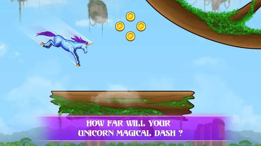 Unicorn Dash: Magical Run (Юникорн Дэш)  [МОД Бесконечные деньги] Screenshot 2