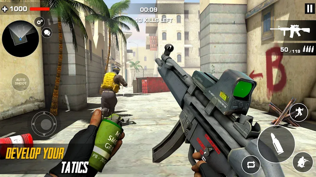 Cover Strike Ops FPS Gun Games  [МОД Mega Pack] Screenshot 4