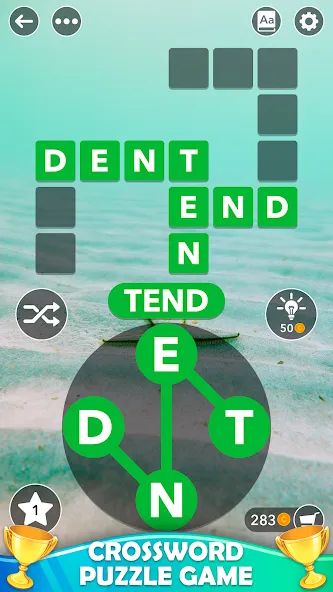 Word Cross: Offline Word Games  [МОД Все открыто] Screenshot 5