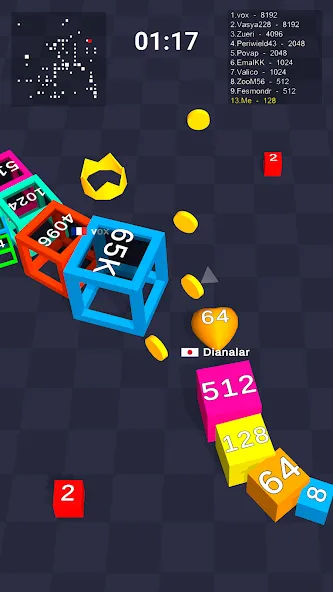 Cube Arena 2048: Merge Numbers  [МОД Mega Pack] Screenshot 5