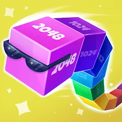 Скачать взлом Cube Arena 2048: Merge Numbers  [МОД Mega Pack] - стабильная версия apk на Андроид