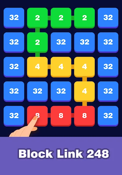 2248 Number block puzzle 2048 (Две тысячи двести сорок восемь)  [МОД Бесконечные монеты] Screenshot 2