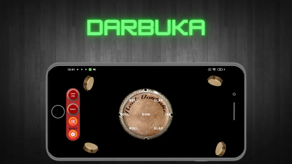 Darbuka Instrument (Дарбука Музыка Виртуал)  [МОД Бесконечные монеты] Screenshot 1