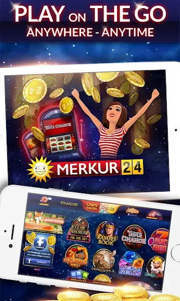 Merkur24 – Slots & Casino (Меркур24 Казино)  [МОД Unlimited Money] Screenshot 4