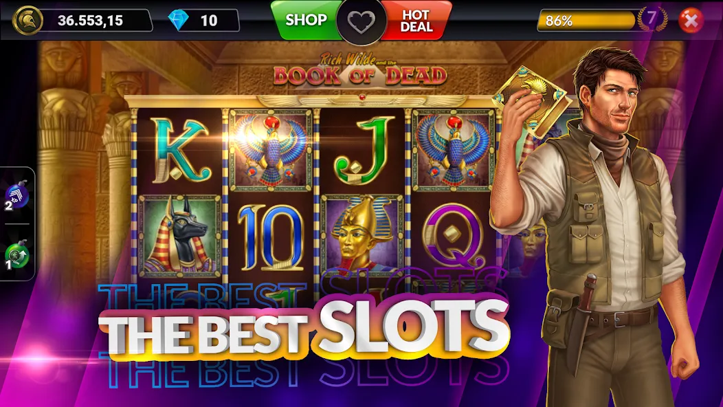 SpinArena Online Casino Slots (СпинАрена Онлайн Казино Слоты)  [МОД Все открыто] Screenshot 3