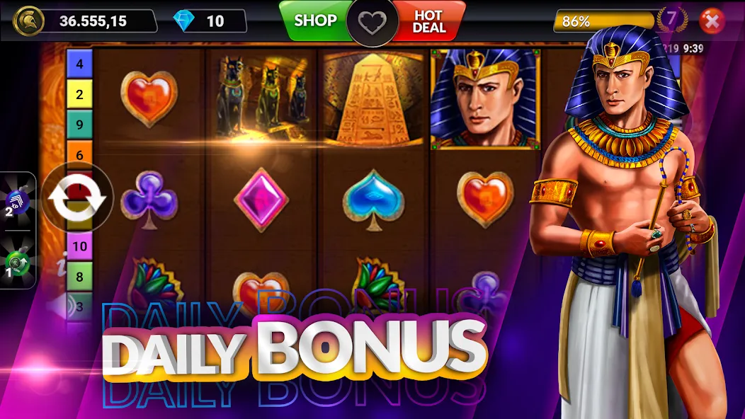 SpinArena Online Casino Slots (СпинАрена Онлайн Казино Слоты)  [МОД Все открыто] Screenshot 4