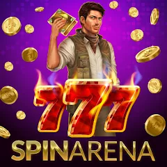 Взломанная SpinArena Online Casino Slots (СпинАрена Онлайн Казино Слоты)  [МОД Все открыто] - стабильная версия apk на Андроид