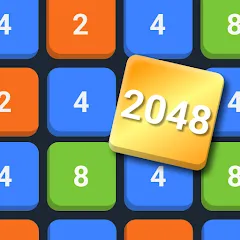 Взлом 2048: Puzzle Game! Merge Block (Две тысячи сорок восемь)  [МОД Бесконечные монеты] - полная версия apk на Андроид