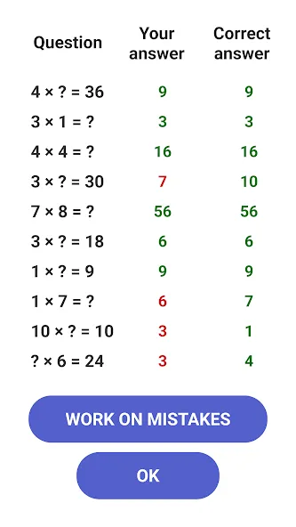 Multiplication Games Math quiz  [МОД Меню] Screenshot 4