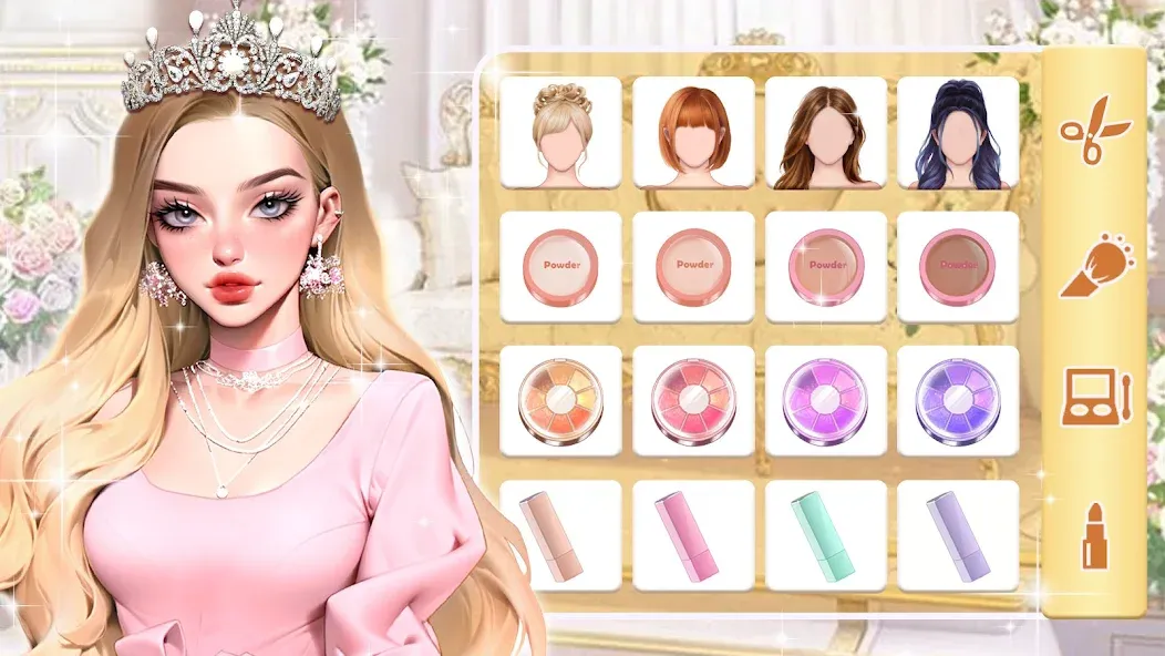 Makeup Stylist: Makeup Game (Сам сделай макияж)  [МОД Бесконечные деньги] Screenshot 2