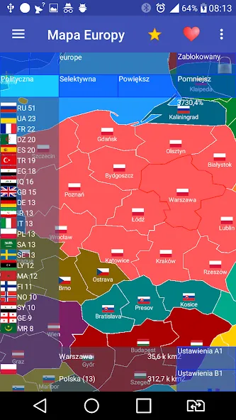 Europe map  [МОД Unlimited Money] Screenshot 1