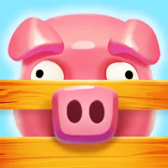 Взломанная Farm Jam: Animal Parking Game (Фарм Джам)  [МОД Mega Pack] - стабильная версия apk на Андроид