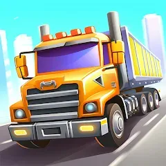 Скачать взломанную Transit King: Truck Simulator (Транзит Кинг Тайкун)  [МОД Бесконечные деньги] - последняя версия apk на Андроид