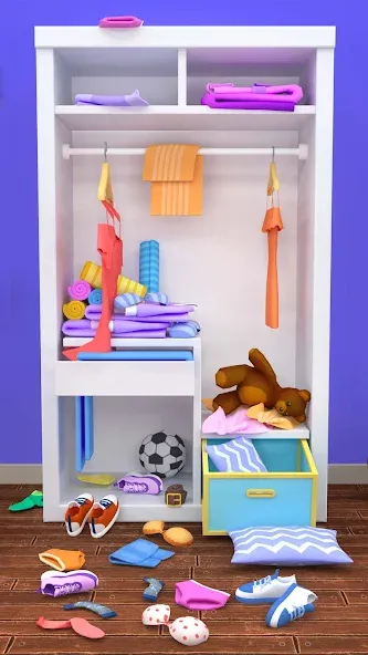 Fill the Closet: Organize Game (Фил зе Клозет)  [МОД Все открыто] Screenshot 1