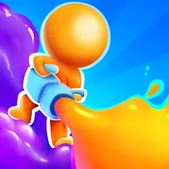 Скачать взлом Dye Hard - Color War (Дай Хард)  [МОД Mega Pack] - стабильная версия apk на Андроид