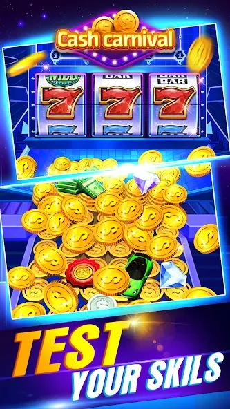 Cash Carnival Coin Pusher Game (Кэш Карнавал Монетный Толкатель Игра)  [МОД Бесконечные монеты] Screenshot 3