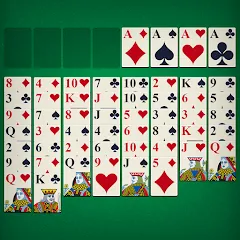 Взлом FreeCell Classic Card Game (ФриСел Классическая карточная игра)  [МОД Бесконечные монеты] - последняя версия apk на Андроид