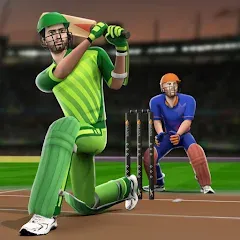 Скачать взломанную Play Cricket Games (Плей Крикет Геймс)  [МОД Много монет] - стабильная версия apk на Андроид