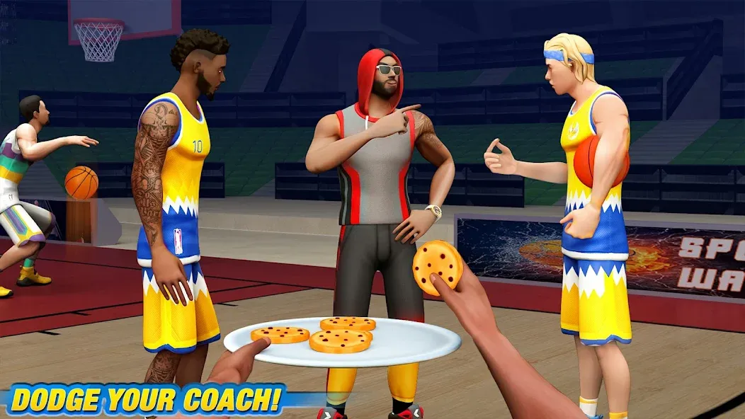 Dunk Smash: Basketball Games (Баскетбольные игры)  [МОД Бесконечные деньги] Screenshot 5