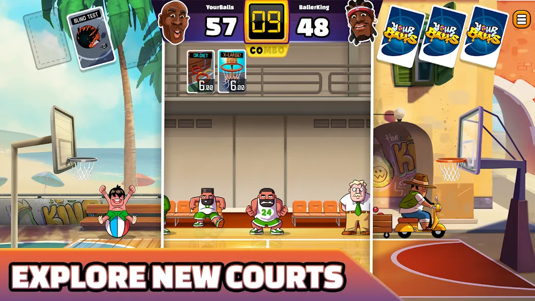 Your Balls: Basketball Game (Йоур Баллс)  [МОД Unlocked] Screenshot 5