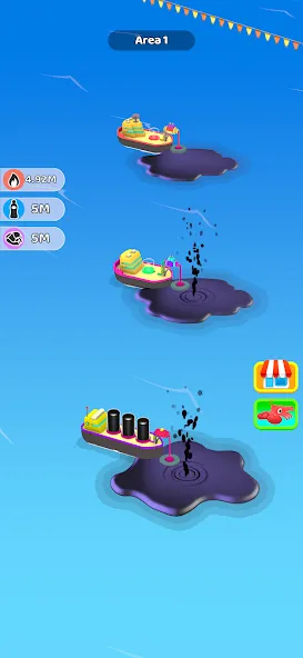 Oil Master: Sea Extraction (Ойл Мастер)  [МОД Много денег] Screenshot 4