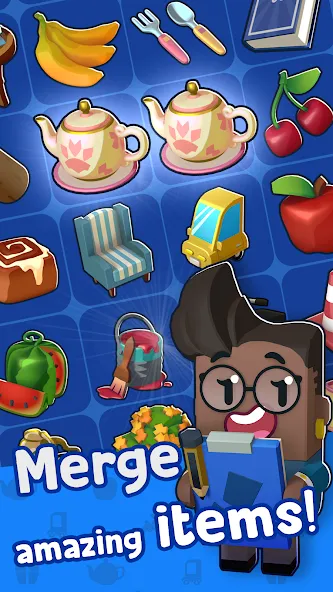 Merge Mayor - Match Puzzle (Мэрдж Мэер)  [МОД Menu] Screenshot 4