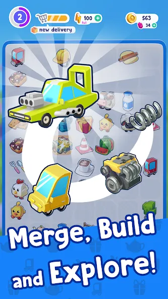 Merge Mayor - Match Puzzle (Мэрдж Мэер)  [МОД Menu] Screenshot 5