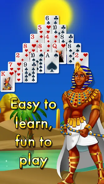 Pyramid Solitaire - Egypt (Пирамиды пасьянс)  [МОД Много денег] Screenshot 3