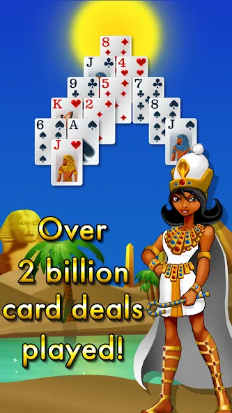 Pyramid Solitaire - Egypt (Пирамиды пасьянс)  [МОД Много денег] Screenshot 5