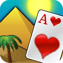 Скачать взломанную Pyramid Solitaire - Egypt (Пирамиды пасьянс)  [МОД Много денег] - стабильная версия apk на Андроид