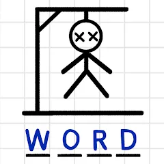 Скачать взлом Hangman Words:Two Player Games  [МОД Mega Pack] - последняя версия apk на Андроид